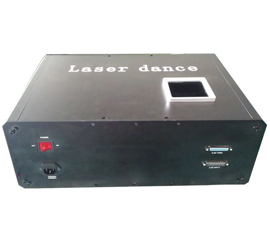 High power single green laser people